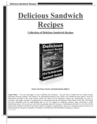 Thumbnail The Best 379 Sandwich Recipies.. FULL Resale Rights.