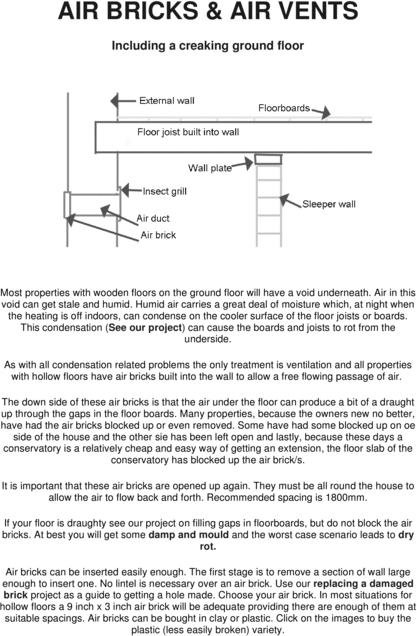 Product picture DIY. Air Bricks.