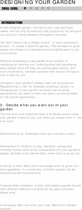 Product picture DIY. Designing Your Garden.